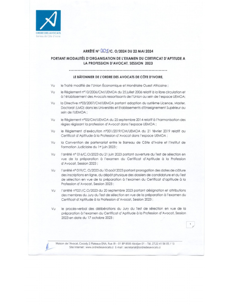 Arrete Capa2023 | PDF