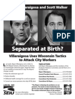 Mayor Villaraigosa and Scott Walker "Separated at Birth" Ad by SEIU
