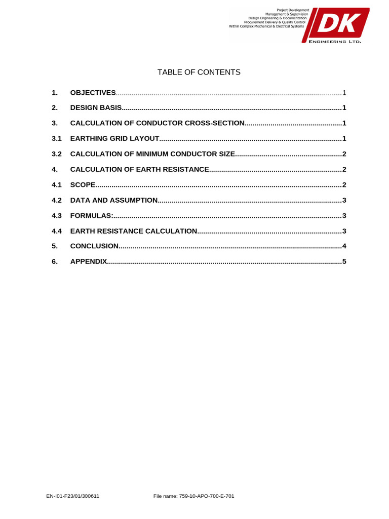 Grounding Calculation - 120mm2 | PDF | Electrical Conductor ...