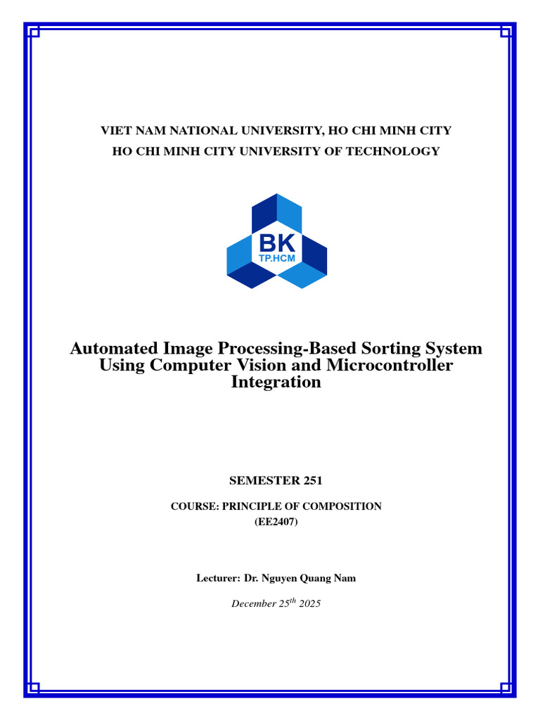Automated Image Sorting System Design | PDF | Rgb Color Model | Color