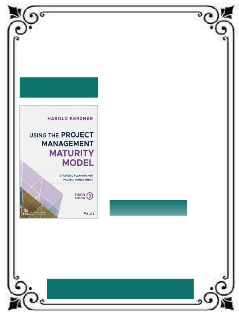 Using the Project Management Maturity Model 3rd Edition by HAROLD ...
