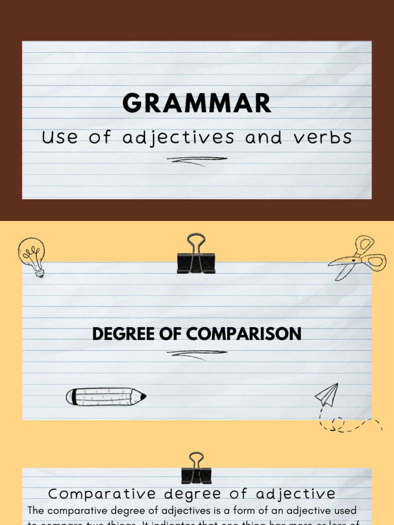 Understanding Comparative and Superlative Adjectives | PDF | Adjective ...