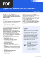 SIGMET Abbreviations and Examples | PDF | Thunderstorm | Cloud