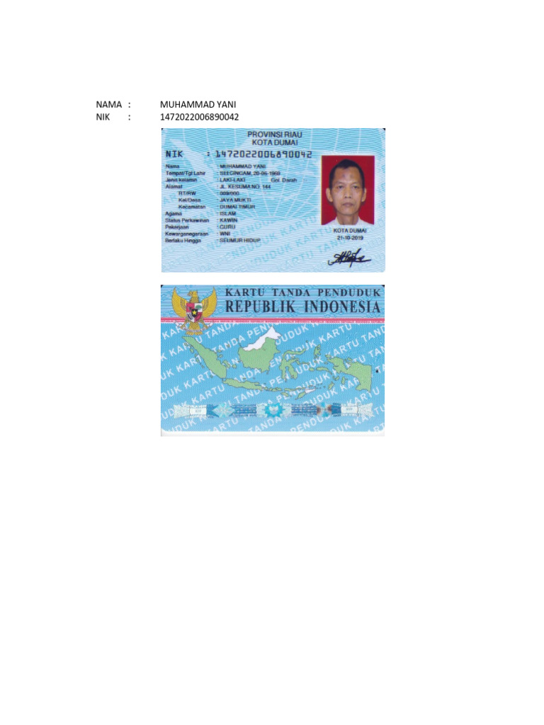 KTP - Rek BRKS - M.yani | PDF