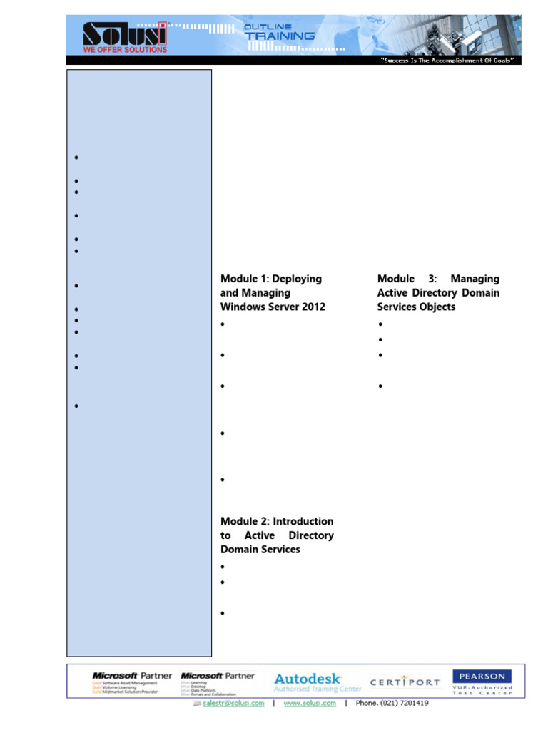Install & Configure Windows Server 2012 | PDF | Active Directory | I Pv6