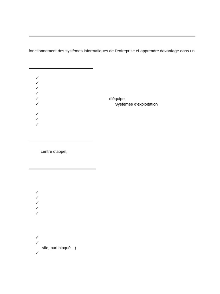 Compétences en informatique et stage | PDF | Informatique | VMware