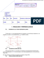 Paralelismo y Perpendicularidad Planos