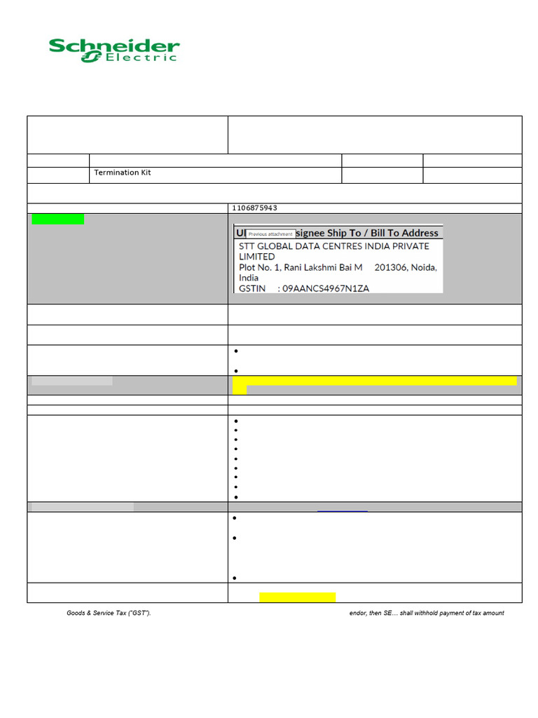 Se Hec SCM F 07 Di Format Ter Kit | PDF | Invoice