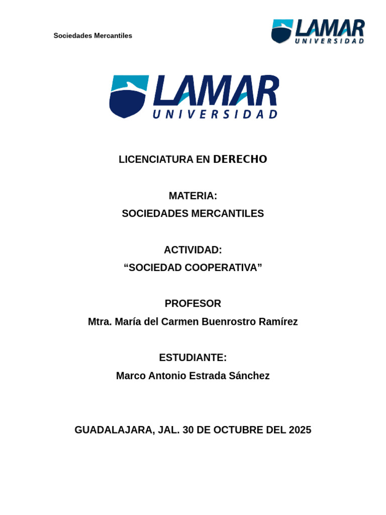 Guía sobre Sociedades Cooperativas | PDF | Cooperativa | Sociedad de ...