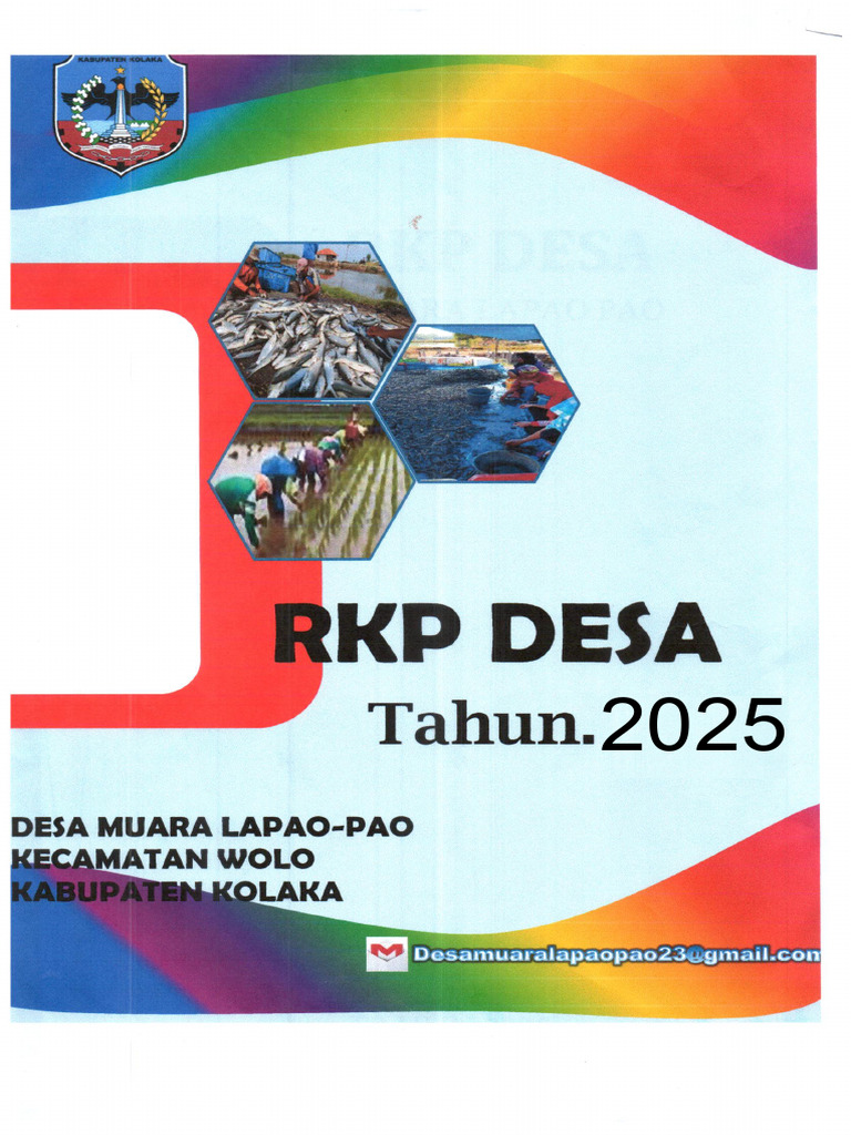 Desa Muara Lapao Pao RKP Desa Tahun 2025 | PDF