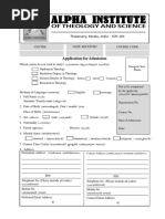 Degree Application Form 2026 | PDF