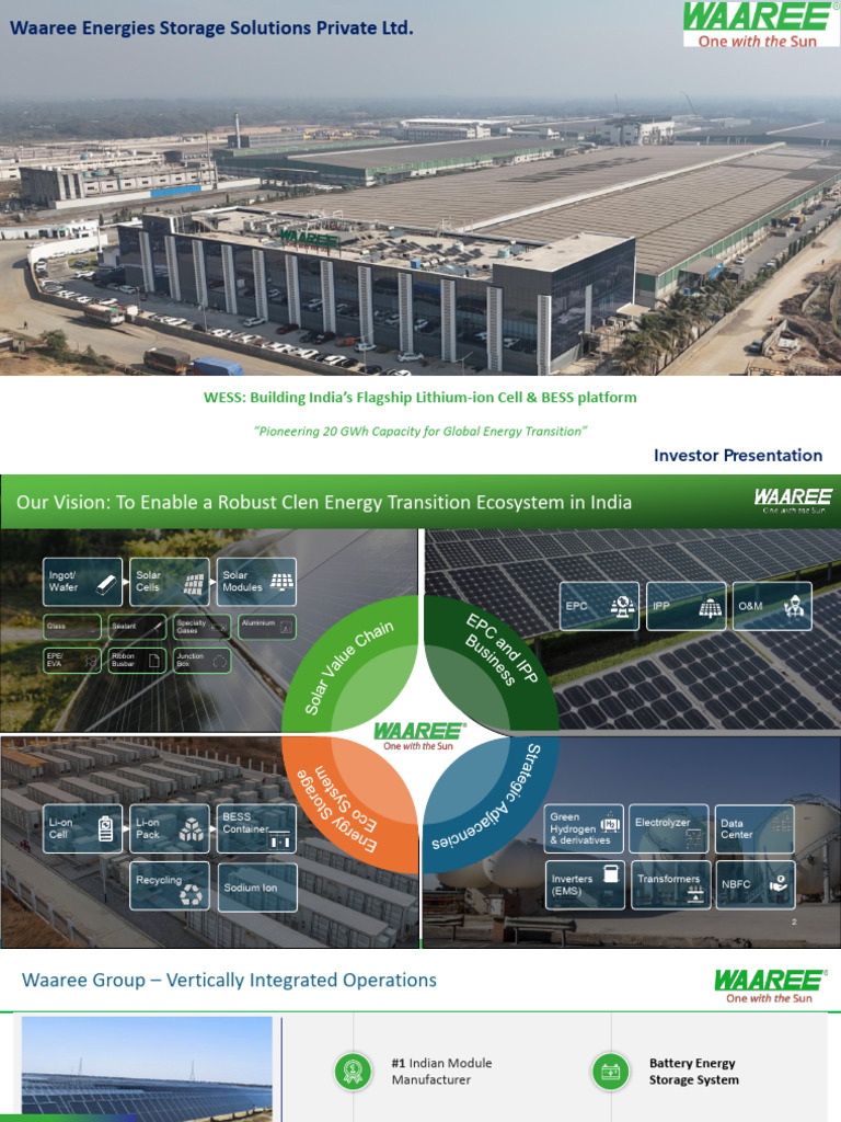 India's 20 GWh Lithium-ion BESS Initiative | PDF | Energy Storage