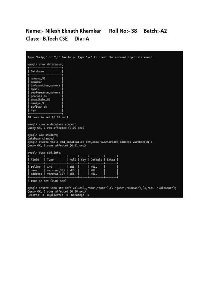 Exp 3 | PDF