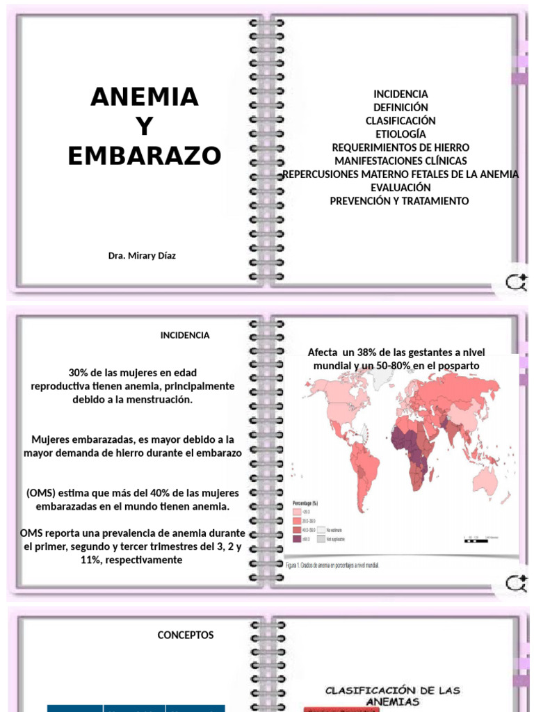 Anemia en el Embarazo: Causas y Tratamiento | PDF | El embarazo | Anemia