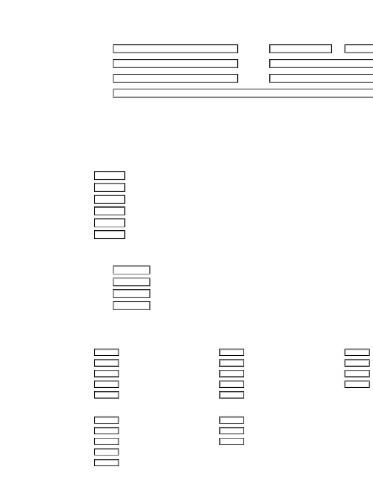 VOID Character Record Sheet Template | PDF