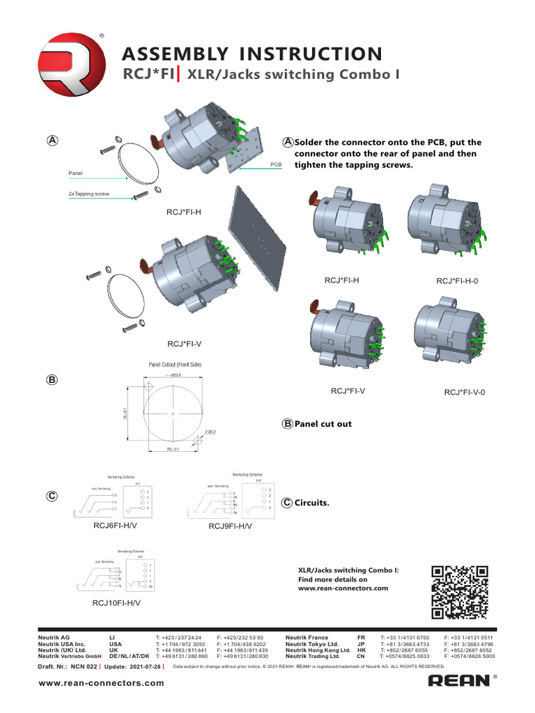 Assembly Instruction-Switching Combo I | PDF | Electronics | Physical ...