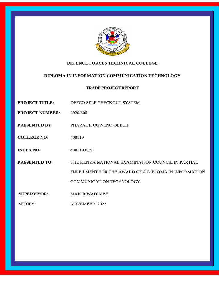 Defco Checkout Syatem | PDF | Point Of Sale | Focus Group