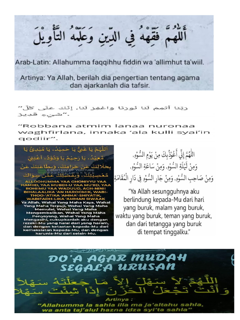 Doa Doa | PDF