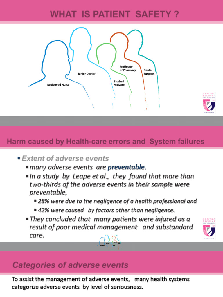 Patient Safety: Understanding Risks and Costs | PDF