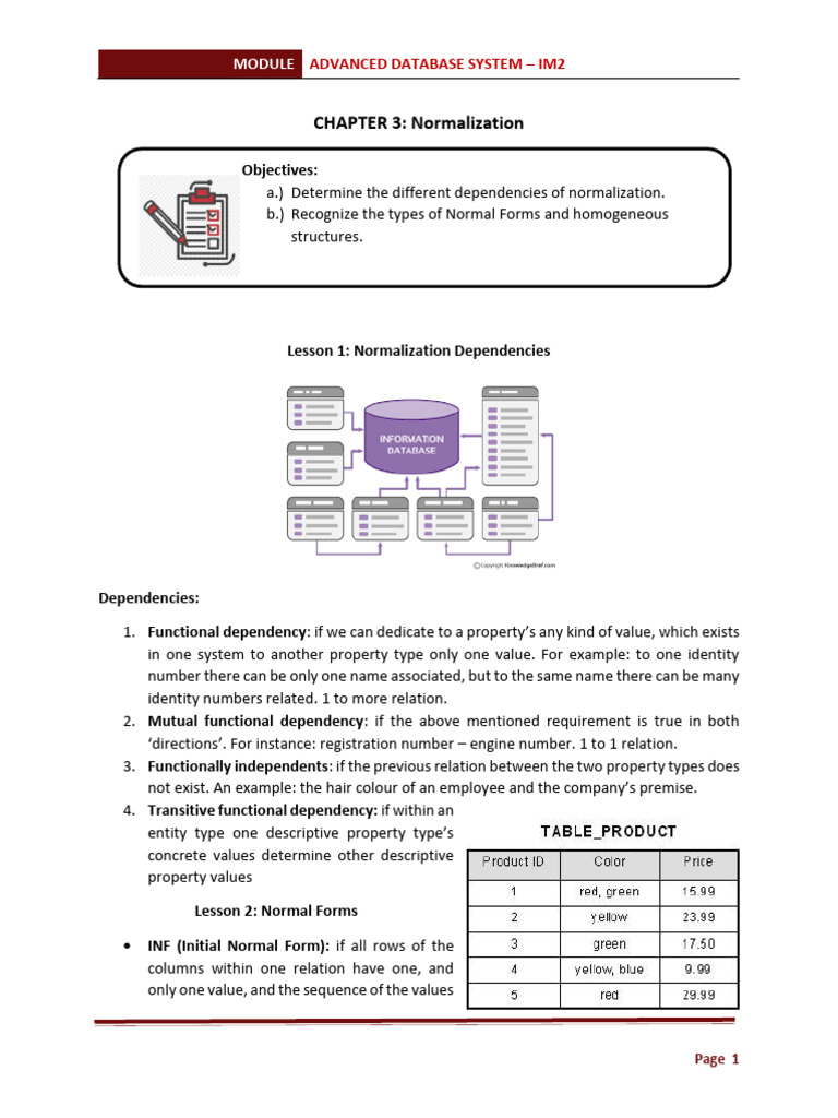 Understanding Database Normalization | PDF | Computer Data ...