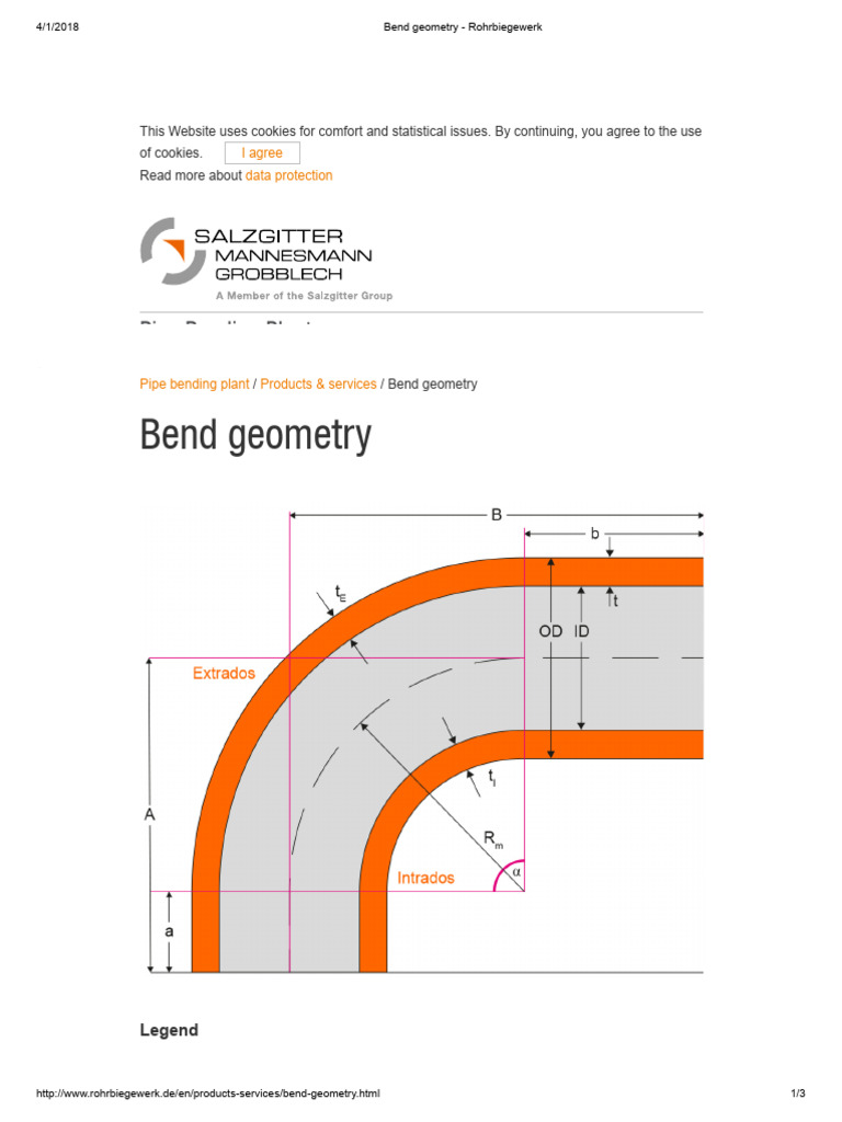 Bend Geometry - Rohrbiegewerk | PDF