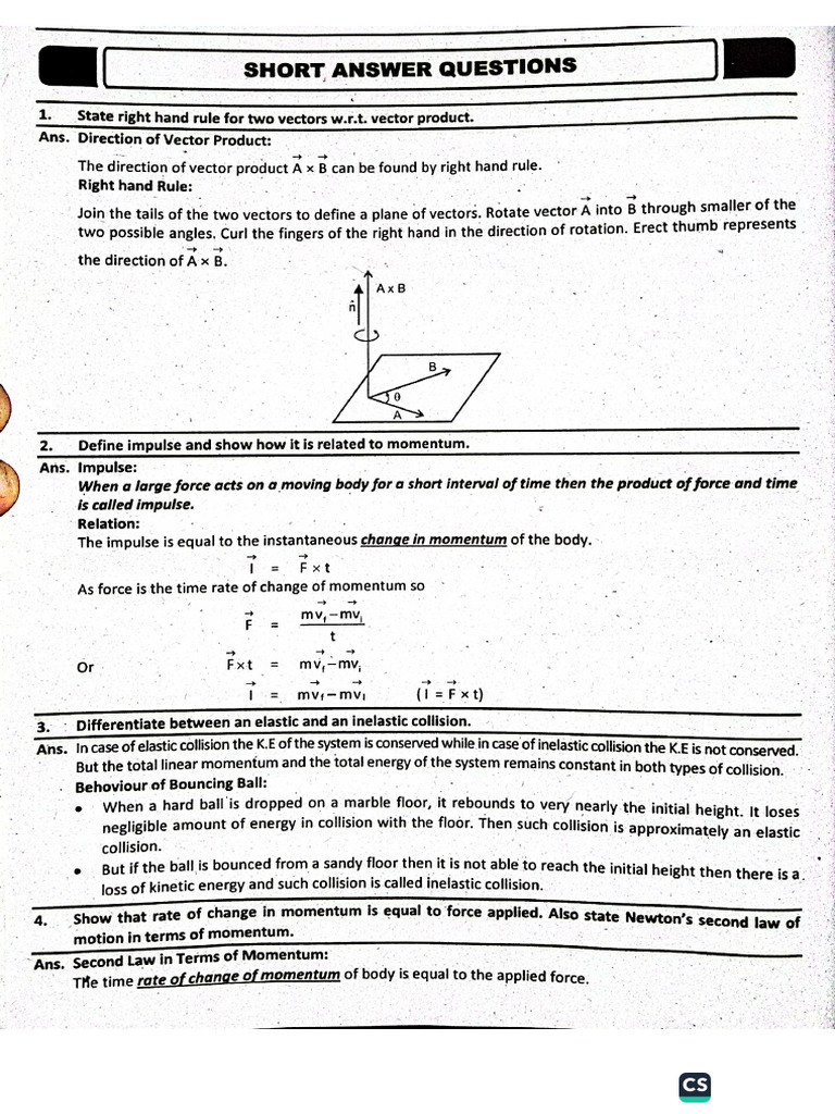 Exercise Short Questions Chap 2 | PDF