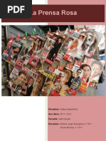 Trabalho Cultura Espanhola