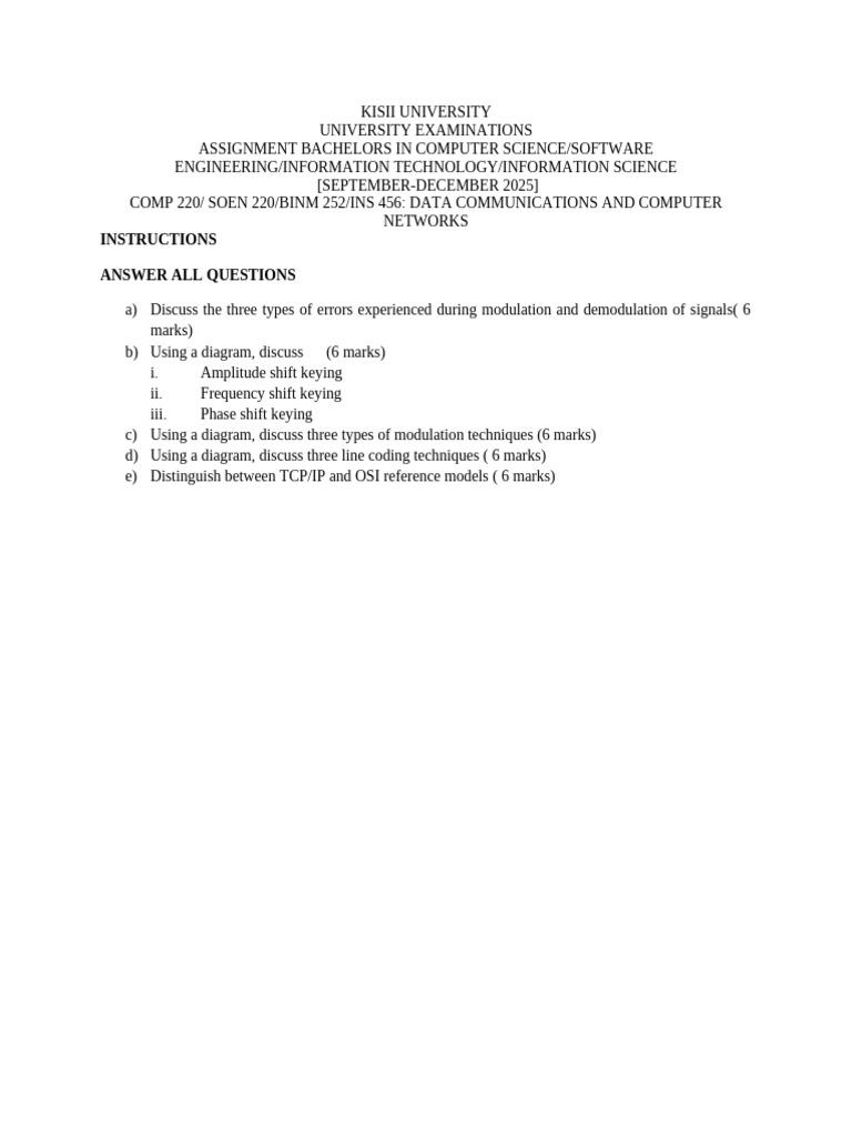 COMP 220 - Assignment | PDF