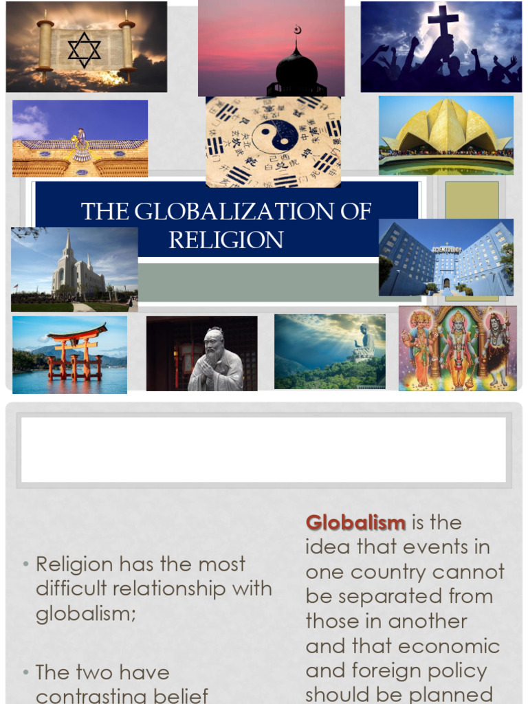 Religion and Globalization: A Complex Relationship | PDF ...