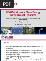 Download Aurelia Micko - USAID Indonesia Clean Energy Development Programs by Asia Clean Energy Forum  SN97618781 doc pdf