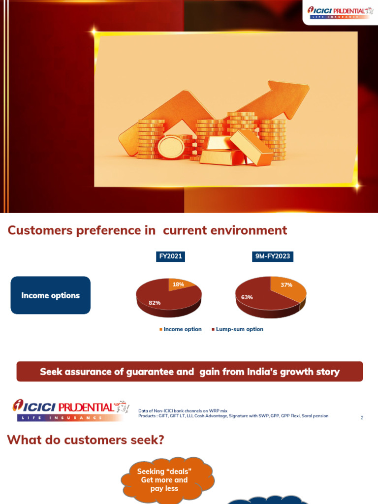 Customer Preferences for Income Plans | PDF | Economies | Financial ...