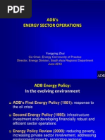 Yongping Zhai - ADB’s Energy Sector Operations