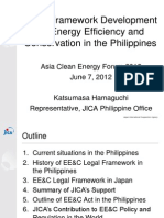 Katsumasa Hamaguchi - Legal Framework Development for Energy Efficiency and Conservation in the Philippines
