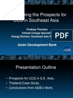 Pradeep Tharakan - Determining the Prospects for CCS in S.E