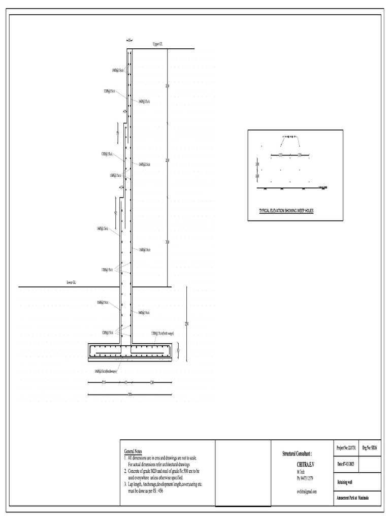 RCC Wall 07-12-2023-3-Model | PDF | Structural Engineering | Civil ...
