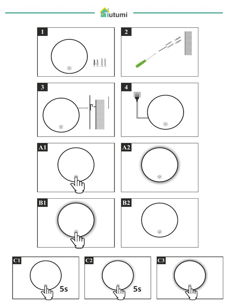 Manual Mirror Led | PDF