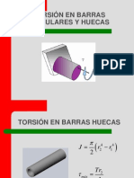 Torsión en Barras Circulares