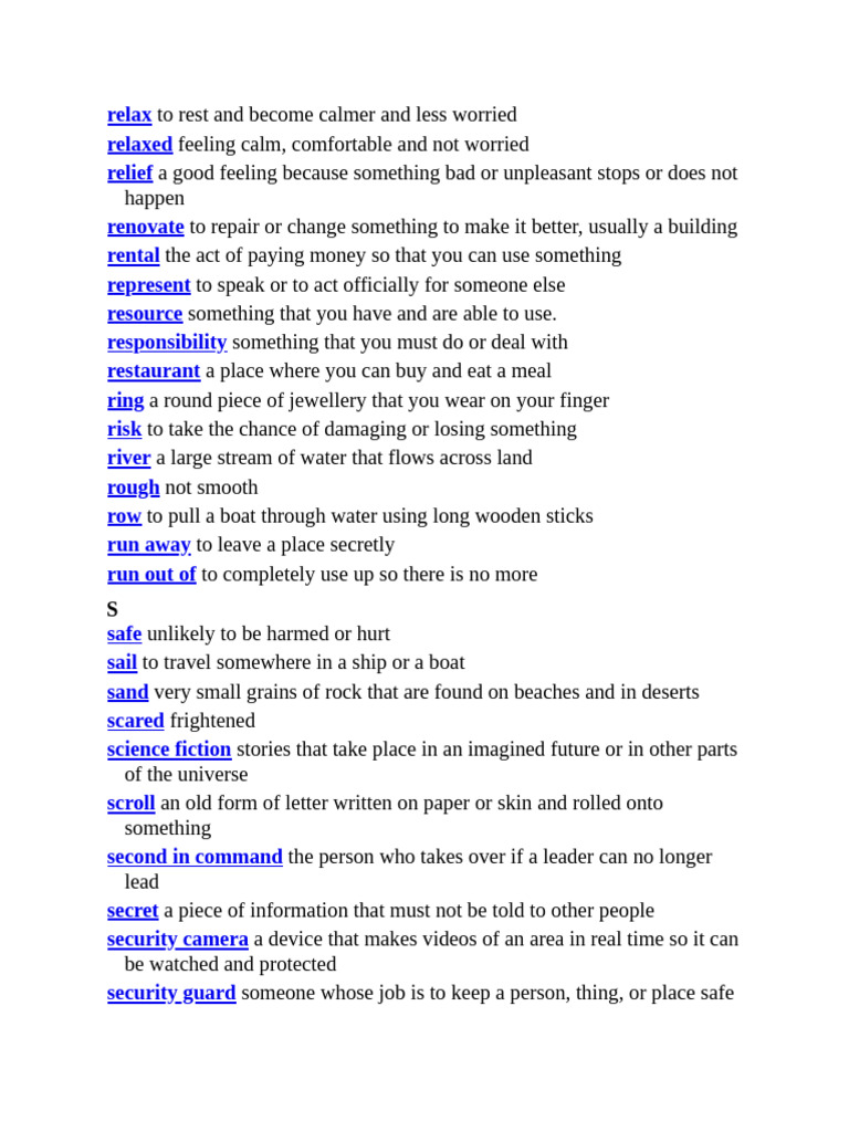 Vocabulary and Language Learning Guide | PDF