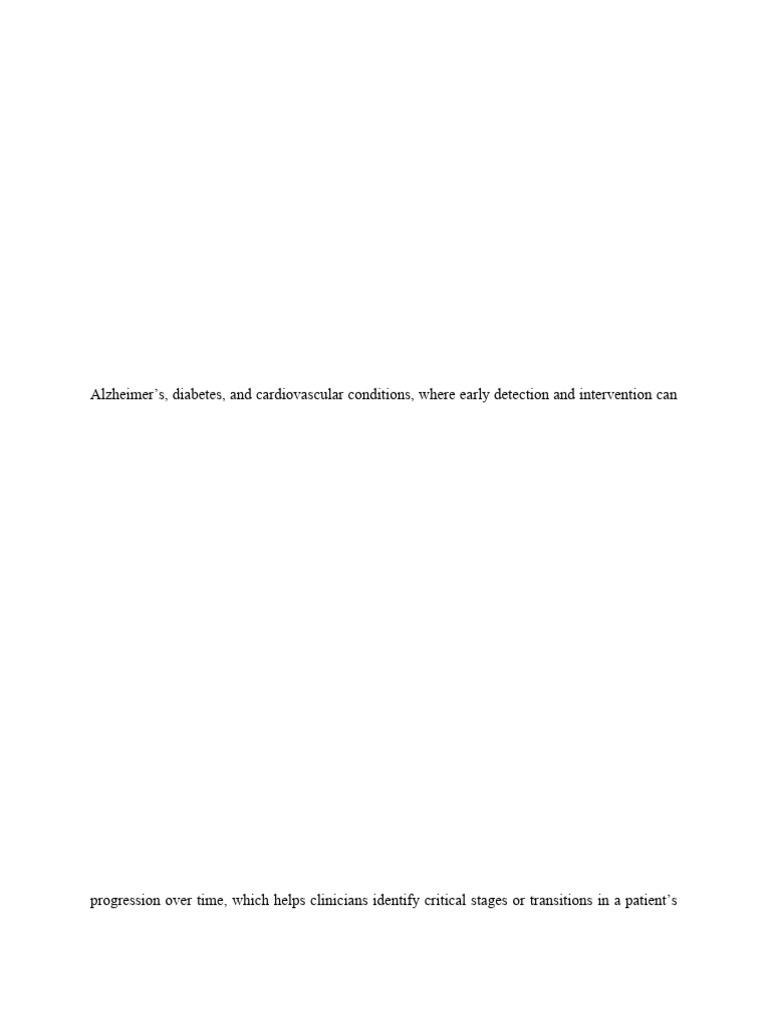 AI For Longitudinal Analysis - Tracking Disease Progression 14040928 ...