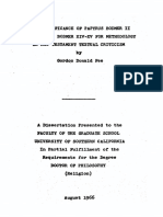 The Significance of P66 and P75 For Methodology in NT Textual Criticism (1966) Gordon D. Fee Dissertation