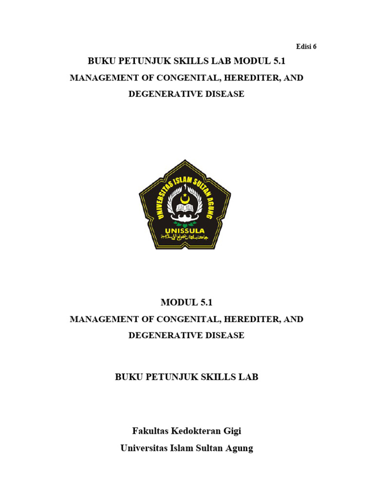 Buku Petunjuk Skill Lab Modul 51 2022 4994bfaf | PDF