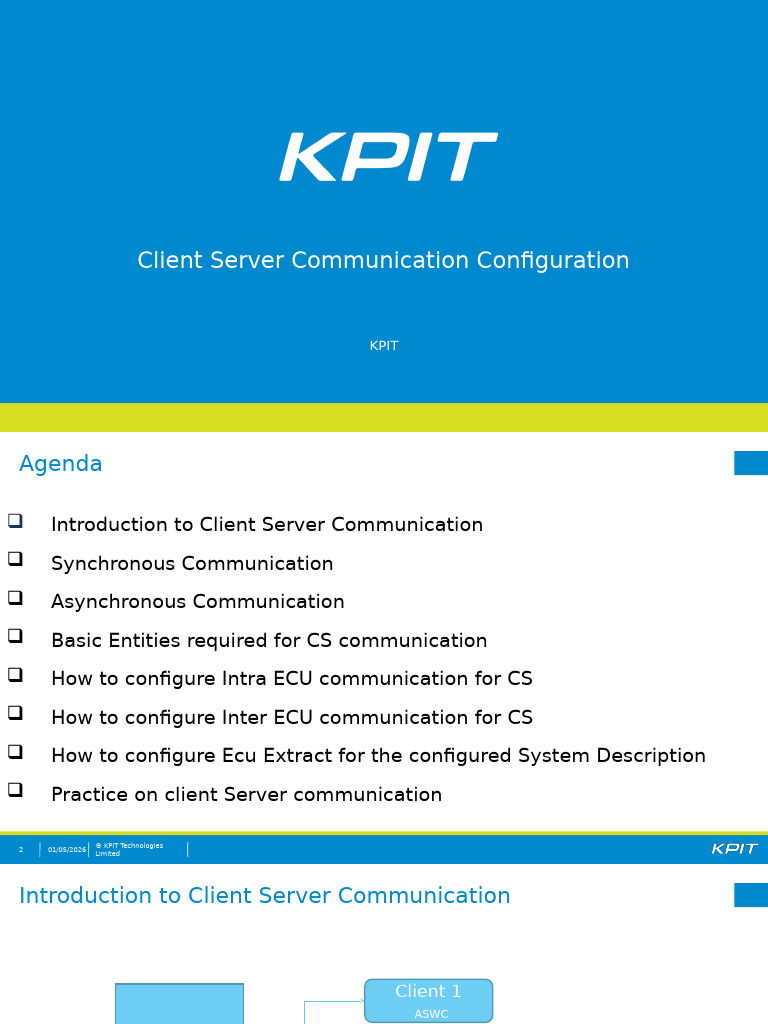 Client Server Communication Guide | PDF | Server (Computing) | Client ...