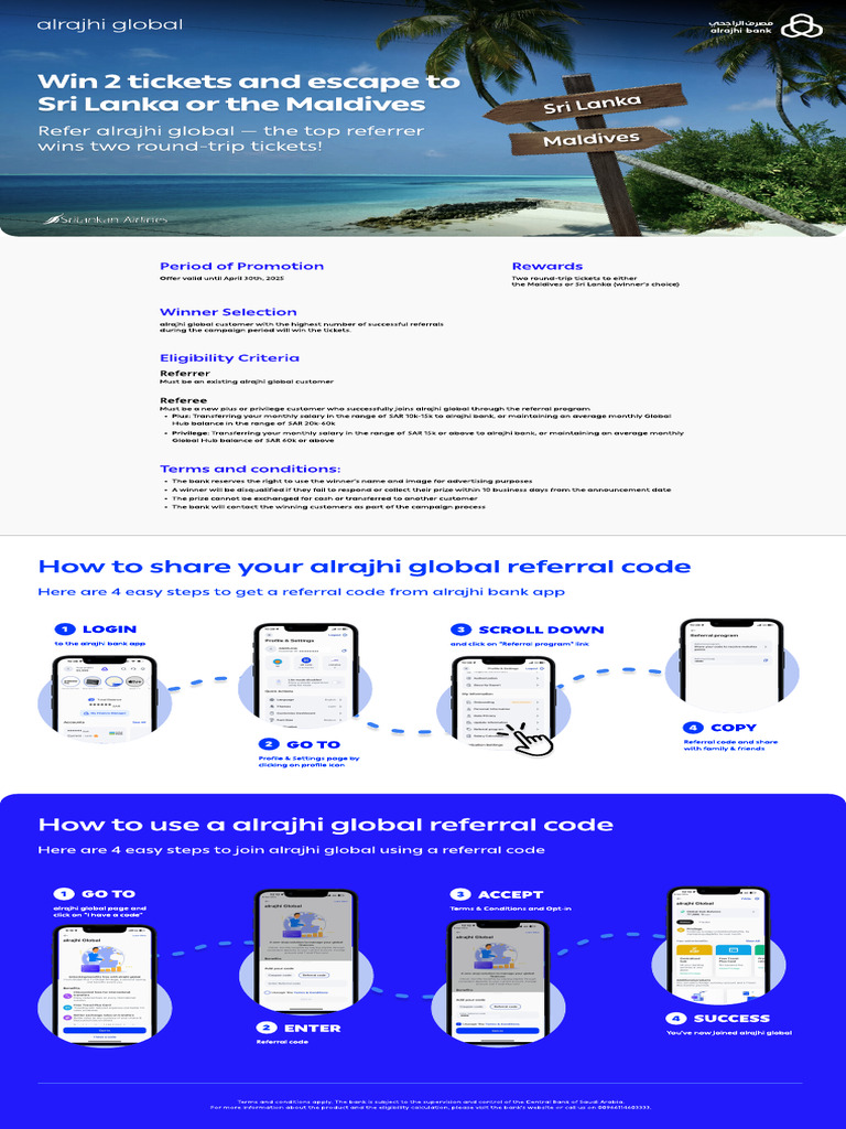 Share Alrajhi Global Referral Code Guide | PDF