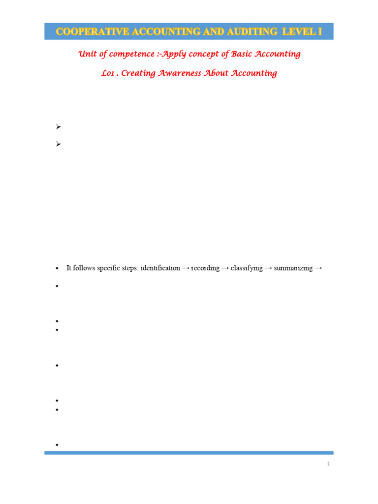 Cooperative Level 1 Lo1 Golden State | PDF | International Financial ...