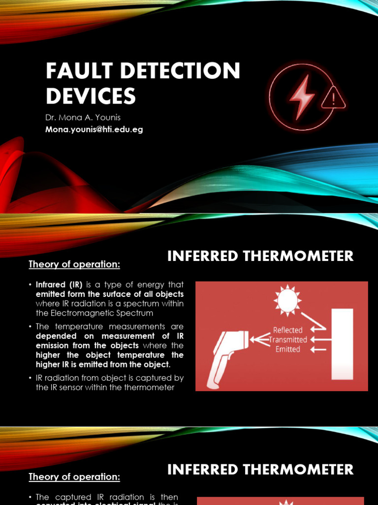 6-Fault Detection Devices - 2 | PDF | Frequency | Infrared