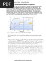 Solar Cell I-V Characteristics Explained | PDF | Photovoltaics | Solar Cell