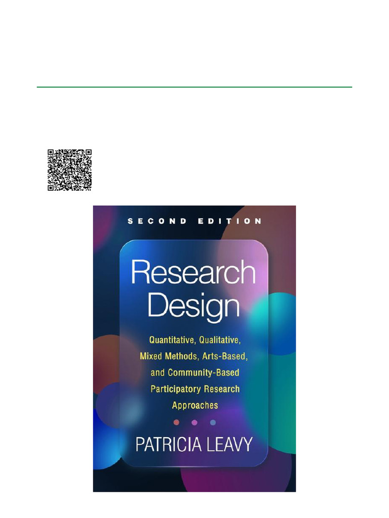 Research Design Methods Overview | PDF | Quantitative Research | Inquiry