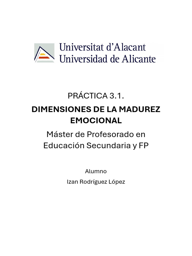 Evaluación de la Madurez Vocacional | PDF | Toma de decisiones ...