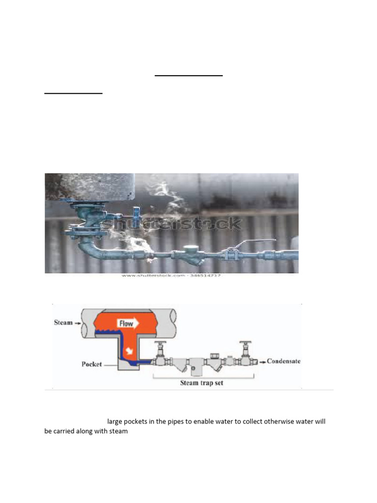 Steam Piping and Trap Optimization Guide | PDF | Steam | Valve