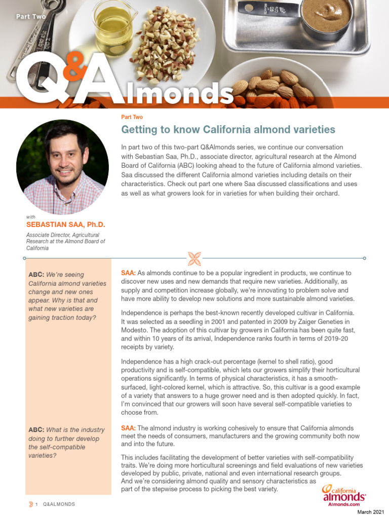 Q&Almonds - Getting To Know California's Almond Varieties With ...